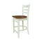 International Concepts Emily Counter Height Stool - 24in Seat Height S79-6172 - alternate 2